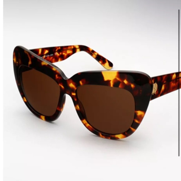 House of Harlow 1960 Chelsea Tortoise Cat Eye Sunglasses  $175 - Picture 2 of 7